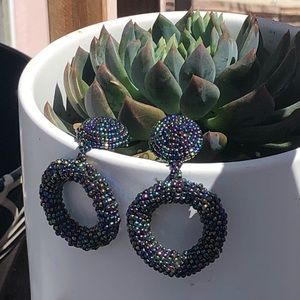 Clip On Beaded Earrings